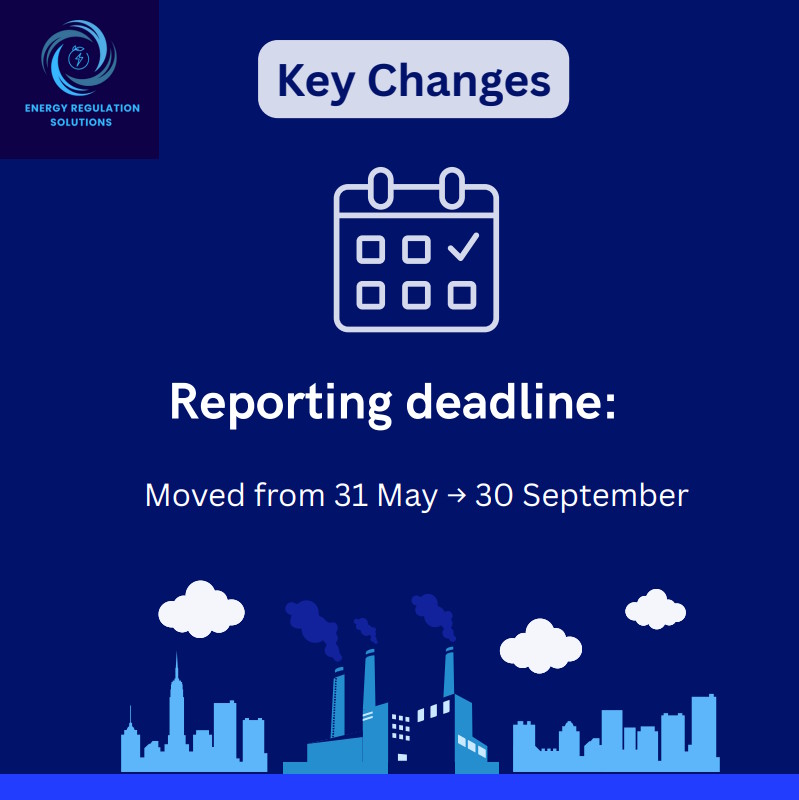 CBAM Simplification. Reporting deadline moved from 31 May to 30 September