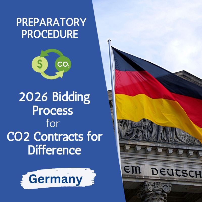 Preparatory process for the 2026 bidding round of Carbon Contracts for Difference (Klimaschutzverträge)