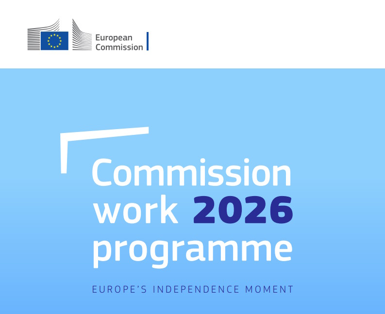 European Commission Work Programme for 2026