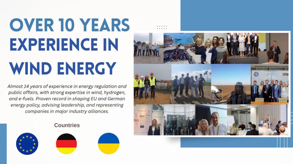 Almost 14 years of experience in energy regulation and public affairs, with strong expertise in wind, hydrogen, and e-fuels. Proven record in shaping EU and German energy policy, advising leadership, and representing companies in major industry alliances.